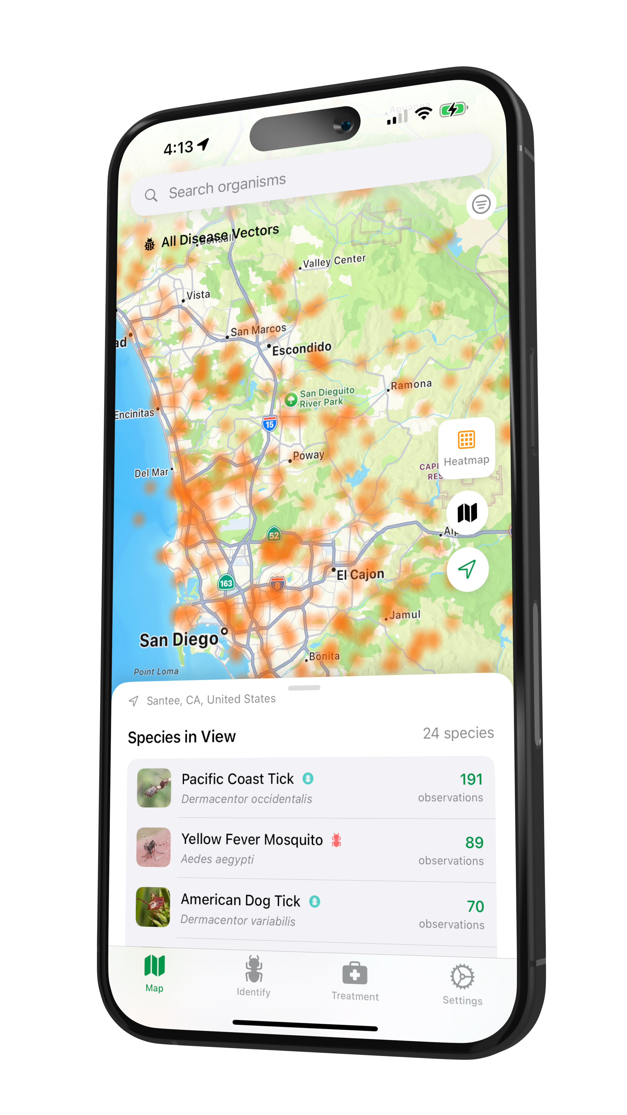 Vector identification example